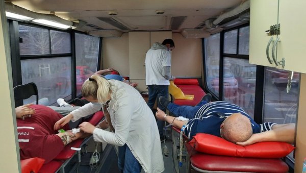 У СРЕДУ: У Костолцу акција давања крви