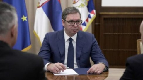 VAŽAN SASTANAK: Predsednik Vučić sa ministrom spoljnih poslova Saudijske Arabije
