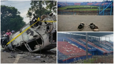 SCENE UŽASA SA STADIONA U INDONEZIJI: Broj žrtava raste, suzavac pokrenuo pakao (FOTO/VIDEO)