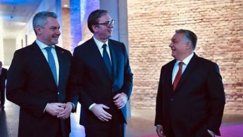ZAJEDNIČKIM RADOM MOŽEMO REŠITI BROJNE IZAZOVE Vučić se oglasio nakon sastanka sa Orbanom i Nehamerom (FOTO)