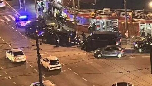 JAKA PUCNJAVA U BEOGRADU: Oko 40 automobila policijske brigade izašlo na teren