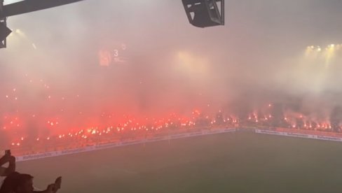 SPEKTAKL U ATINI: Pogledajte novo grčko čudo od stadiona i atmosferu o kojoj priča fudbalska planeta (VIDEO)