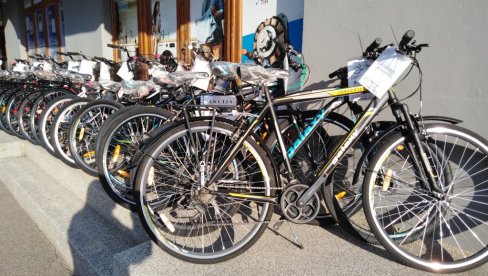 СУБВЕНЦИЈУ ДОБИЈА ПРВИХ 100 ГРАЂАНА: Конкурс за бицикле у Кикинди од четвртка