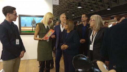 SRPSKI MOST, MAĐARSKI GOST: Ministarka Maja Gojković svečano otvorila međunarodnu smotru Art market u Budimpešti (FOTO)