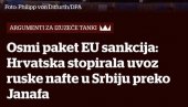 HRVATSKI MEDIJI SLAVE: Hrvatska na čelu sa Plenkovićem stopirala uvoz ruske nafte u Srbiju preko Janafa
