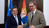 SRBIJA SE POKAZALA KAO POUZDAN PARTNER: Vučić se sastao sa potpredsednikom Evropske komisije