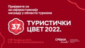 „TURISTIČKI CVET 2022“: Objavljen konkurs za najprestižniju nagradu u turizmu