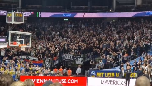 NEMCI ZAPANJENO GLEDALI SRBE: Scena posle meča Evrolige Alba - Partizan iznenadila domaće navijače (VIDEO)