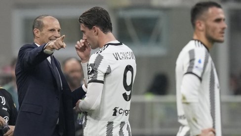 NEVERICA U ITALIJI: Juventus izgubio, trener Alegri tvrdi: Ne nedostaje nam Vlahović!