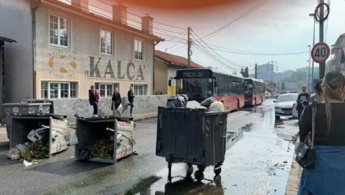 MOLILI, MOLILI PA BLOKIRALI: Građani zbog višemesečnog izlivanja fekalija na tri sata presekli saobraćaj, autobusi išli okolnim ulicama