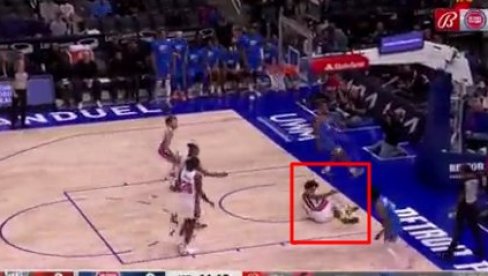 NIJE ZA ONE SA SLABIM SRCEM: Isplivao strašan snimak povrede NBA košarkaša