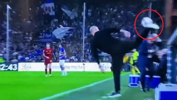 ДЕКИ МАЈСТОРЕ! Станковић показао да и даље крије магију у ногама: Морињо гледао фудбалско умеће српског стратега (ВИДЕО)