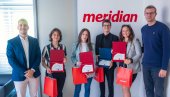 NAJBOLJI SA NAJBOLJIMA: Uručene ovogodišnje stipendije kompanije Meridian