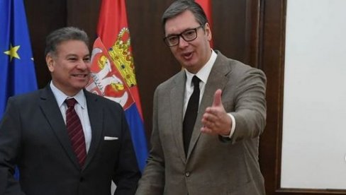 NAŠE POZICIJE SE NE MENJAJU: Predsednik Vučić razgovarao sa specijalnim izaslanikom SAD za Zapadni Balkan, izneo jasan stav o KiM