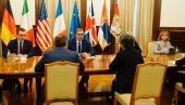 OZBILJNI I ZA SRBIJU SUŠTINSKI VAŽNI RAZGOVORI Vučić se oglasio nakon sastanka sa ambasadorima Kvinte (FOTO)
