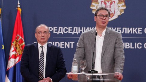 VUČIĆ SE SASTAO SA KRKOBABIĆEM: Dogovoren nastavak saradnje dve stranke i učešće PUPS-a u novoj Vladi Srbije
