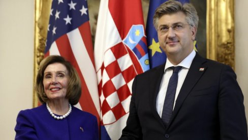 ОГЛАСИО СЕ ПЛЕНКОВИЋ ПОСЛЕ РАЗГОВОРА СА ПЕЛОСИЈЕВОМ: Хрватска и САД против Русије, уверени да су на правој страни права и морала