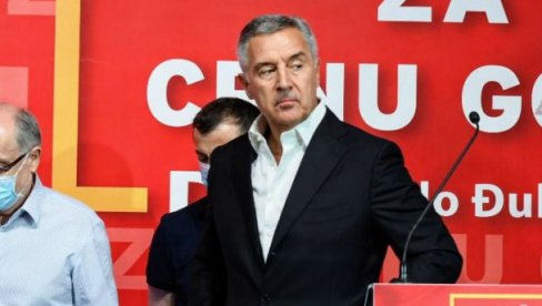 БРУКА: Сраман чин Мила Ђукановића после дебакла на изборима