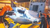 POVREĐENA DVA POLICAJCA I SKIPER: Nesreća kod Ulcinja, oštećen čamac od  240.000 evra