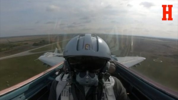ПОГЛЕДАЈТЕ: Српски мигови 29 крећу у акцију потраге за непријатељским дроновима (ВИДЕО)