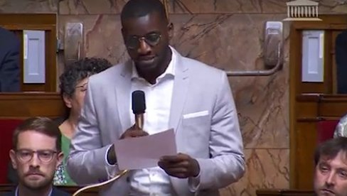 VRATITE SE NAZAD U AFRIKU! Rasistički ispad u francuskom parlamentu (VIDEO)