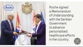 POTPISALI SMO MEMORANDUM SA SRBIJOM: Farmaceutska kompanija Roš se pohvalila zbog nove saradnje (FOTO)