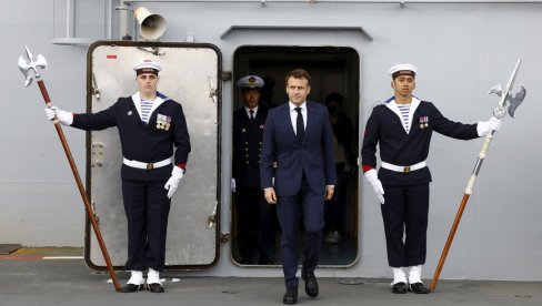 MAKRON DANAS NEĆE, SUTRA HOĆE: Francuski predsednik ponovo o slanju trupa u Ukrajnu (VIDEO)