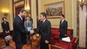 POZIV DA ULAŽU U BEOGRAD: Gradonačelnik Šapić ugostio juče u starom dvoru delegaciju Japana