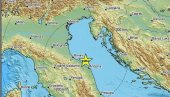 НОВИ ПОТРЕС У ИТАЛИЈИ: Забележен земљотрес јачине 4,3 степена Рихтера код Риминија