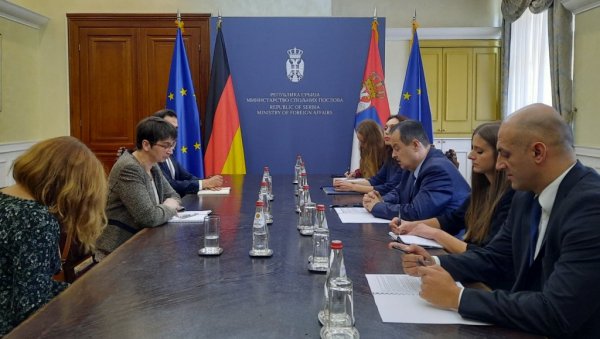 ДАЧИЋ РАЗГОВАРАО СА НЕМАЧКОМ АМБАСАДОРКОМ: Односи две земље развијени у свим областима