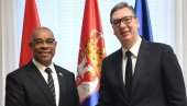 VUČIĆ SA LABORINJUOM: Srbija posvećena negovanju dobrih odnosa sa prijateljskim zemljama