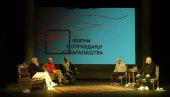 RASPRAVA FILOZOFA I PISCA: Drugi dan Foruma o opravdanju stvaralaštva obeležio buran razgovor Kajteza i Tabaševića (FOTO)