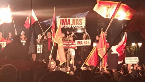 MILOVE PRISTALICE ISPRED SKUPŠTINE CRNE GORE: Protest pokreta Ima nas u Podgorici (FOTO/VIDEO)