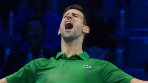 SRPSKA STRAST! Novak Đoković živi za trenutke, a ne za titule: Pogledajte sa koliko emocije je Nole proslavio trijumf u Torinu (VIDEO)