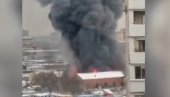 ПРВИ СНИМЦИ ВЕЛИКЕ ЕКСПЛОЗИЈЕ У МОСКВИ: Површина пожара достигла 1,9 хиљада квадратних метара