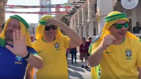 KAD BRAZILCI SKANDIRAJU SRBIJI: Poslušajte navijače naših prvih rivala na Mundijalu i njihove prognoze (VIDEO)