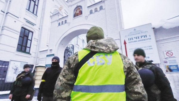ШПИЈУНЕ ТРАЖЕ У НАЈВЕЋОЈ СВЕТИЊИ: Украјинска служба безбедности претресла највећи православни храм у Кијеву и свештенство