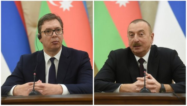 ВУЧИЋ ЋЕ ДАНАС УГОСТИТИ АЛИЈЕВА: Председник Азербејџана стиже у Србију, планирано потписивање важних споразума