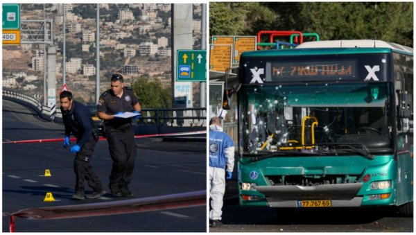 ИМА МРТВИХ У ЈЕРУСАЛИМУ, РАСТЕ БРОЈ ПОВРЕЂЕНИХ: Две експлозије потресле град, аутобус изрешетан гелерима - ухапшени Палестинци