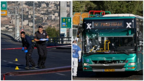 IMA MRTVIH U JERUSALIMU, RASTE BROJ POVREĐENIH: Dve eksplozije potresle grad, autobus izrešetan gelerima - uhapšeni Palestinci