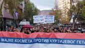 BRANIĆEMO SVOJU DECU OD KURTIJA: Majke Kosmeta održale protest u Severnoj Mitrovici (FOTO/VIDEO)
