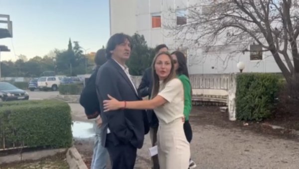 ПУШТЕНИ НА СЛОБОДУ: Будимир Крстовић Банана и његова ћерка Марина напустили затвор (ВИДЕО)