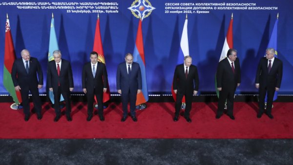 ЈЕРМЕНИЈА БИ ДА НАПУСТИ САВЕЗ СА РУСИЈОМ: Путин не жели  искључивање Јеревана из ОДКБ