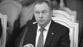САХРАЊЕН БЛИСКИ ЛУКАШЕНКОВ САРАДНИК: И даље није познат узрок смрти шефа белоруске дипломатије
