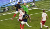 MUNDIJAL IMA PRVOG UČESNIKA  OSMINE FINALA! Fudbalski rat Francuska - Danska: Šmajhel kapitulirao, Mbapeu slava Katara