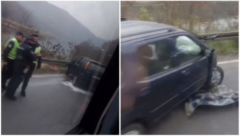 VOZAČ PODLEGAO POVREDAMA: Prva žrtva saobraćajne nesreće kod Čačka (VIDEO)