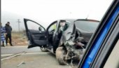 ЈЕДНА ОСОБА ПРЕНЕТА У УРГЕНТНИ ЦЕНТАР: Саобраћајна несрећа на излазу из Зрењанина, ланчани судар три возила
