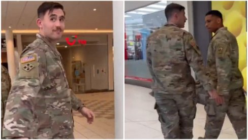 UVREDE I PSOVKE ZA AMERIČKE VOJNIKE U POLJSKOJ: Pratio ih kroz tržni centar i provocirao - "Ovde niste dobrodošli" (VIDEO)