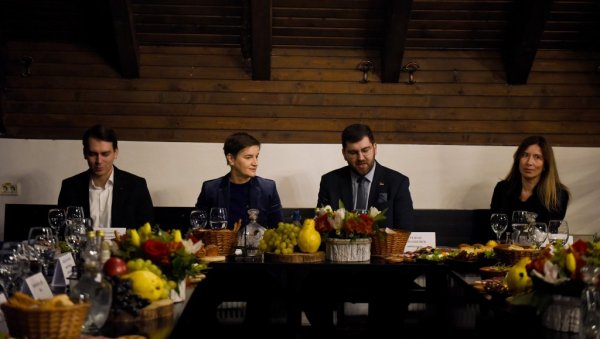 ПРЕМИЈЕРКА СА ПРИВРЕДНИЦИМА У БУКУРЕШТУ: Сутра важан састанак са премијером Румуније