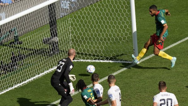 КАКАВ ШОК ЗА СРБИЈУ: Погледајте како је Камерун дошао до вођства